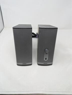 Bose Companion 2 Series II Computer Speaker System - Gray With Cords